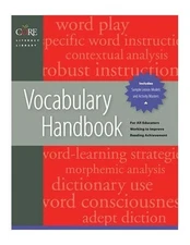 Vocabulary Handbook For All Educators - Paperback - GOOD