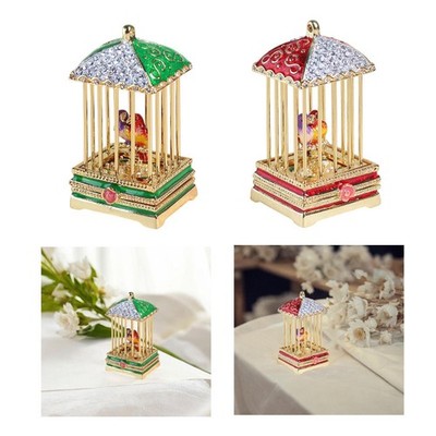 Schmuckkasten Dekor Schmuckhalter Bird Cage Statue für Halskette Ring