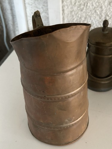 Lot Objets Cuivre Anciens - Foto 12 di 12