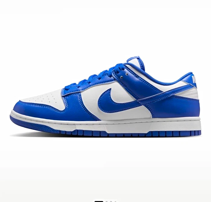 Nike Dunk Low White Hyper Royal for Sale | Authenticity Guaranteed