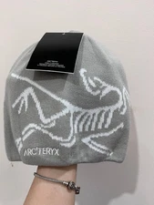 Arc'teryx Bird Head Toque Beanie Orca Gray Merino Wool Unisex Winter Hat - NWT