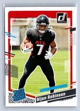 2023 Panini Donruss Rated Rookie Bijan Robinson #305