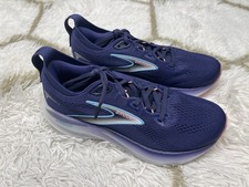Brooks Glycerin GTS 22 Running Shoes Womens Sz 7 - Blue Ribbon/Peacoat/Dianthu