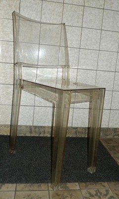 Designer Stuhl 'LA MARIE' by Philippe Starck for Kartell  transparent Abh. 40219