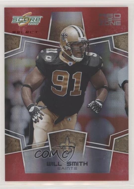 2008 Score Select Red Zone 25/30 Will Smith #201 pn1