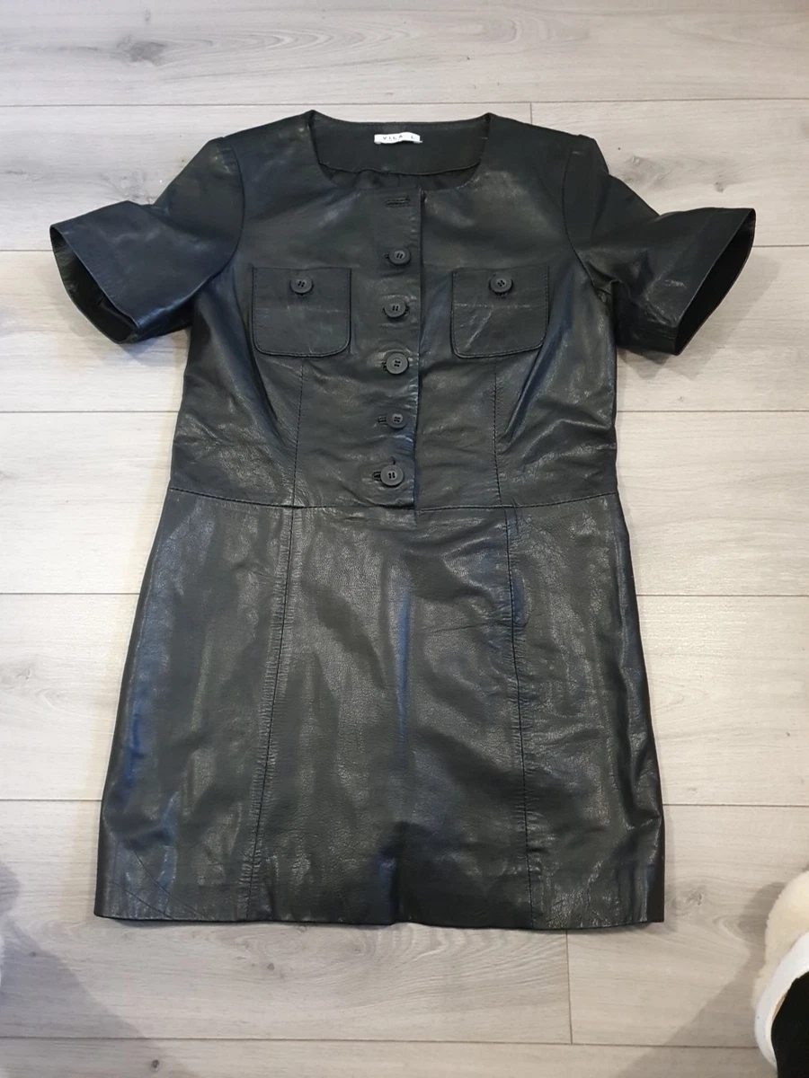 Leather Shift Dresses for Women for sale | eBay UK