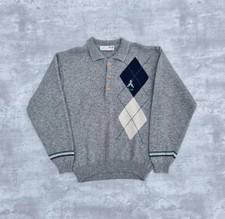 Vintage Wool Pringle Nick Faldo Jumper Scotland Knit Golf Sweater Mens Large