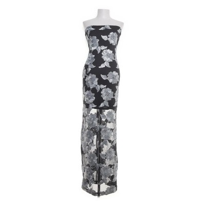 Rotate, Abendkleid, Größe: 36, Schwarz/Grau, Elasthan/Recyceltes Polyester #c3z