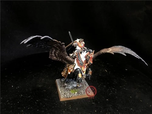 The Old World DPS painted Kingdom of Bretonnia Lord on Royal Pegasus SK8443
