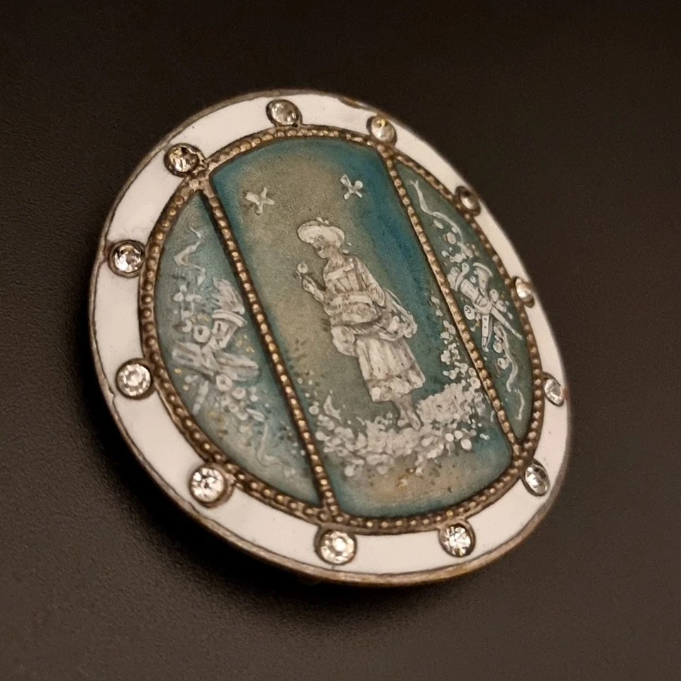 Piel Frères Exquise Ancienne Boucle de Ceinture vers 1900 France - Photo 3/4