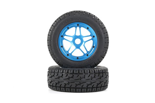 CNC Metall All Terrain Reifensatz mit fünf Sternen für 1/5 Losi 5ive-t RV LT - Bild 12 von 14