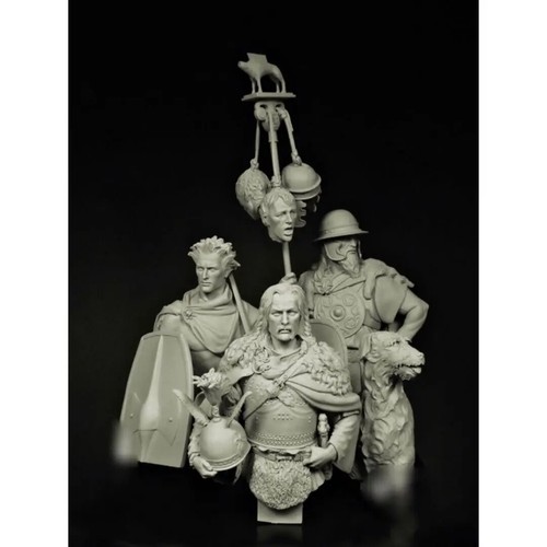 1/12 Resin Model Bust GK,Unassembled and unpainted kit - Picture 6 of 24