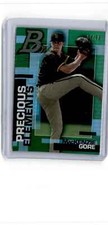 2020 Bowman Platinum Precious Elements Green MacKenzie Gore 84/99 San Diego