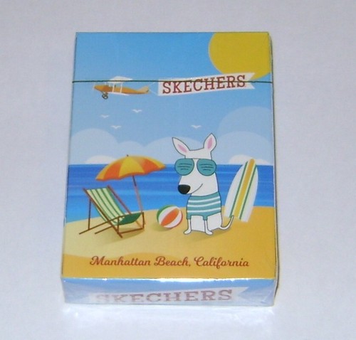 SKECHERS MANHATTAN BEACH, CALIFORNIA PLAYING CARDS New Sealed! Free Shipping! - Picture 2 of 3