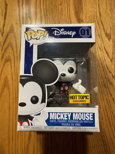 Funko Pop! Mickey Mouse Diamond Collection Hot Topic Exclusive #01