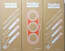 Camping Accessories 2x cutlery sets and 1dip set new