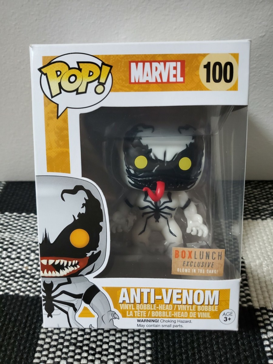 Funko Pop! Marvel Anti-Venom #100 Box Lunch Exclusive GITD w