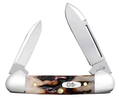 Case xx Knives Butterbean Red Stag 9574 Pocket Knife Stainless