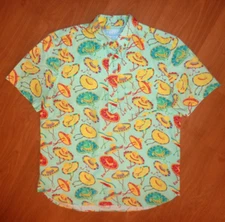 Chubbies Short Sleeve Popover Shirt Men's Size M Medium Sombrero Print All Over