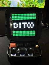 Divoom Ditoo-Pro Retro Pixel Art Bluetooth Portable Speaker Alarm Clock DIY LED 