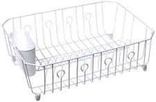Rubbermaid White Dr FBA_6032-AR-WHT 6032ARWHT Large Dish Drainer, No Size