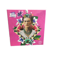 Frida Kahlo jigsaw Pink Puzzle 1000 Piece 29x20 inches  