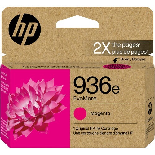 Original HP 936e EvoMore Black/Colors high yield Ink Cartridge fo Officejet Pro - Picture 3 of 10