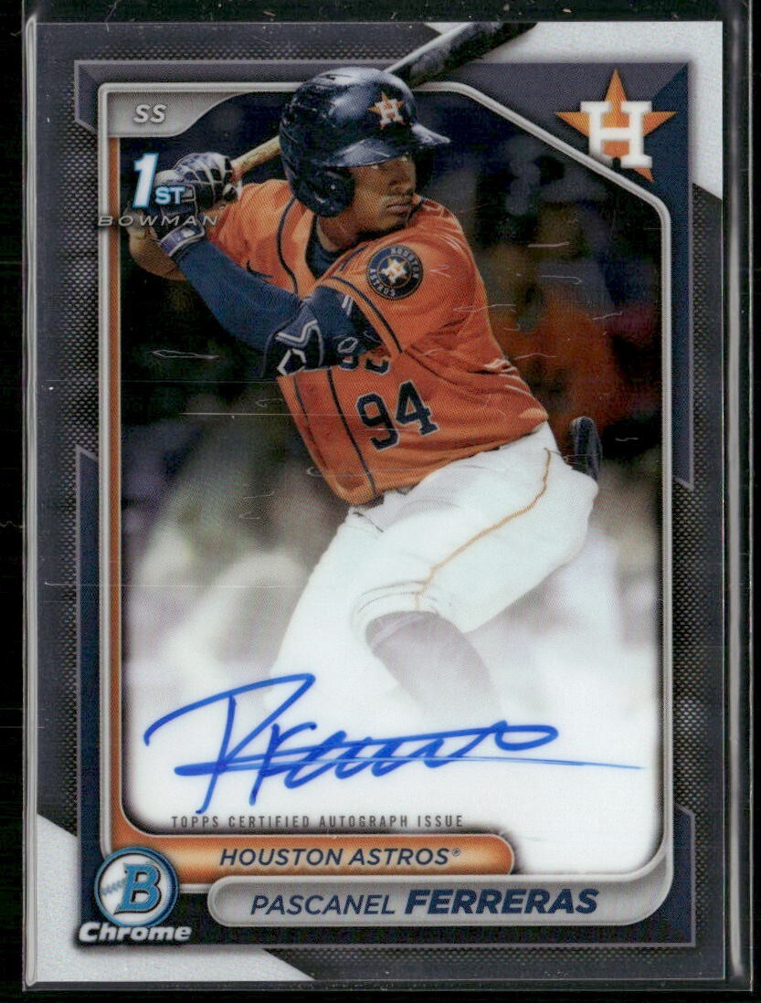 2024 Bowman Chrome 1st #CPA-PF PASCANEL FERRERAS Rookie RC Auto