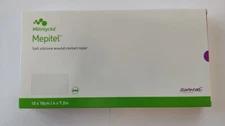 10 Sheets (1 box) Mepitel Wound Contact Layer with Safetac 4" x 7.2" (10x18cm)