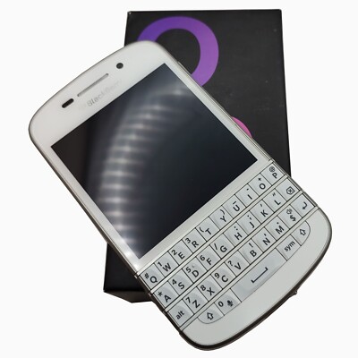 Blackberry Q10 4G Single Sim 16GB weiß SQN100-3 werkseitig entsperrt