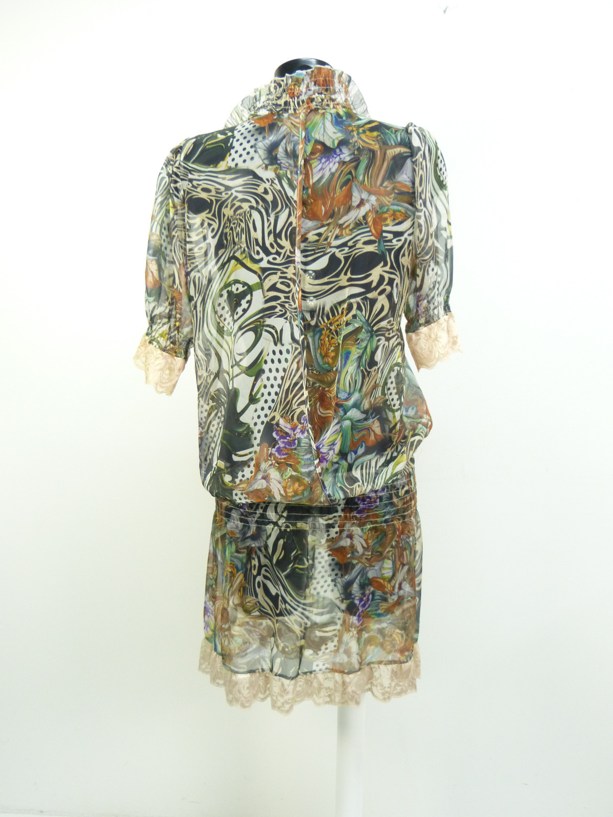ROBERTO CAVALLI KLEID GR 36 MEHRFARBIG MIT MUSTER & NEUWERTIG ( N 0788 ) 47b50c ROBERTO CAVALLI KLEID GR 36 MEHRFARBIG MIT MUSTER & NEUWERTIG ( N 0788 ) 47b50c