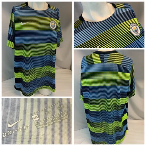 man city pre match jersey