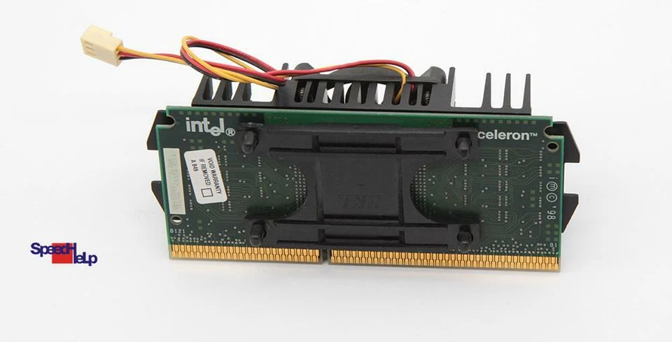 CPU Intel Celeron 333MHZ Processor SLOT1 SL2WN Cooler 66MHZ FSB Testet 100% Ok - Image 2 of 3