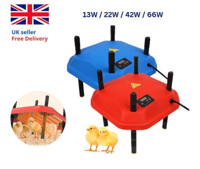 Chicken Poultry Bird Chicks Hen Brooder Heat Plate Heating Warm 13W/22W/42W/66W