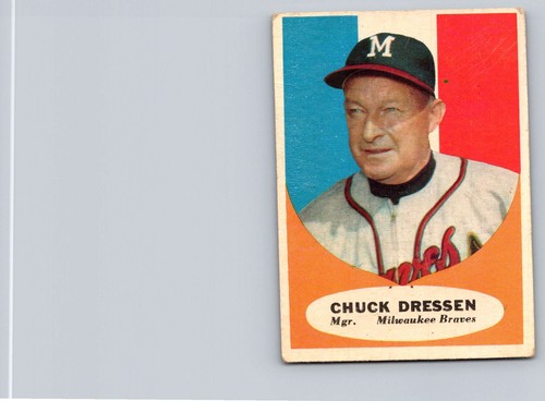 1961 Topps #137 Chuck Dressen