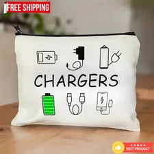 1Pc Electronics Organizer Travel Cord Organizer Pouch Charger Cable Storage Bag