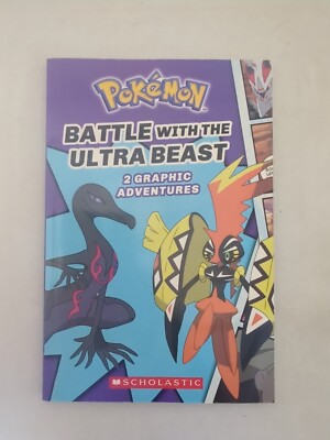 Pokemon Battle With The Ultra Beast Paperback Book Graphic