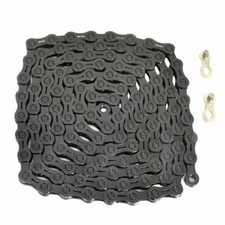 YBN 11 Speed Chain 120 Link w/ Power Lock for Shimano / Sram / Campagnolo, Black