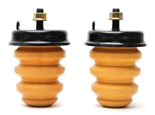 New Universal 3.5" Tall Bump Stop Set w/Metal Mount / Axle Jounce Bumper Pair