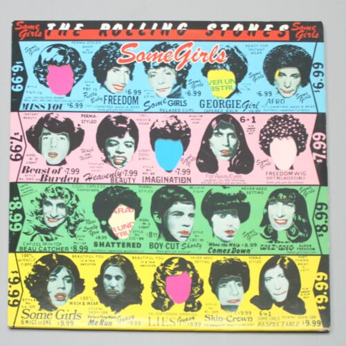 Lot 4 Rolling Stones Some Girls Emotional Rescue Hot Rocks Tattoo You LP Records - Imagen 3 de 12