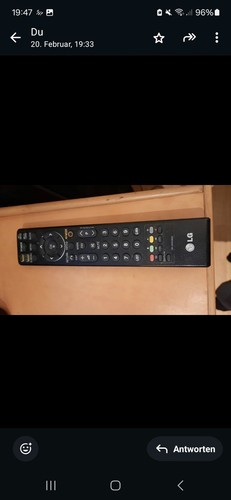 gebrauchter Fernseher- Marke LG- 119 cm Durchmesser, Fernbedienung, Standfuss