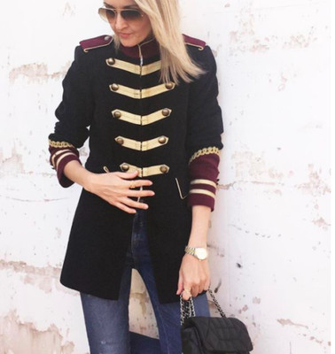 zara military jacket