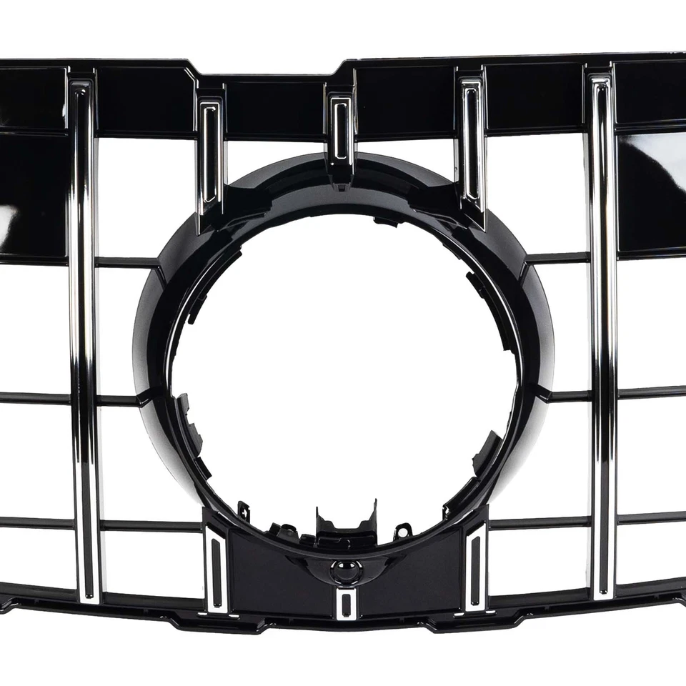 Fit Mercedes-Benz X166 2013-2015 GL350 GL450 Front Bumper Chrome Grille GT Style — 第 3/4 张图片