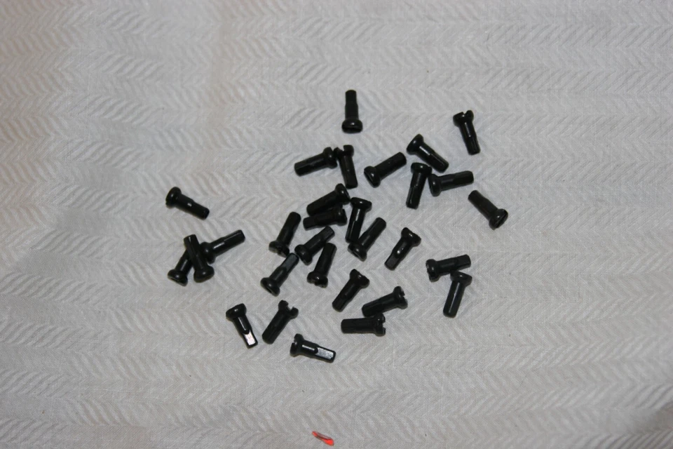 Wheelsmith 15 Gauge Stainless Steel Spokes & Blk Alloy Nipples 191mm Qty 18 s18 - Image 2 of 2