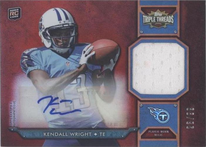 2012 Topps Triple Threads Kendall Wright #TTRAR-53 - 1 of 2