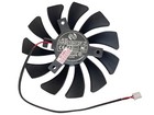 Version 2-Pin - Lüfter Kühler FAN für MSI GTX 1050Ti HA9010H12F-Z 85mm Notebook