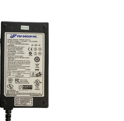 OEM FSP Group FSP036-1AD101C 12.0V 3.0A Power Supply Adapter - Picture 2 of 2