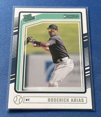 2024 Panini Donruss Rated Prospect #145 Roderick Arias New York Yankees