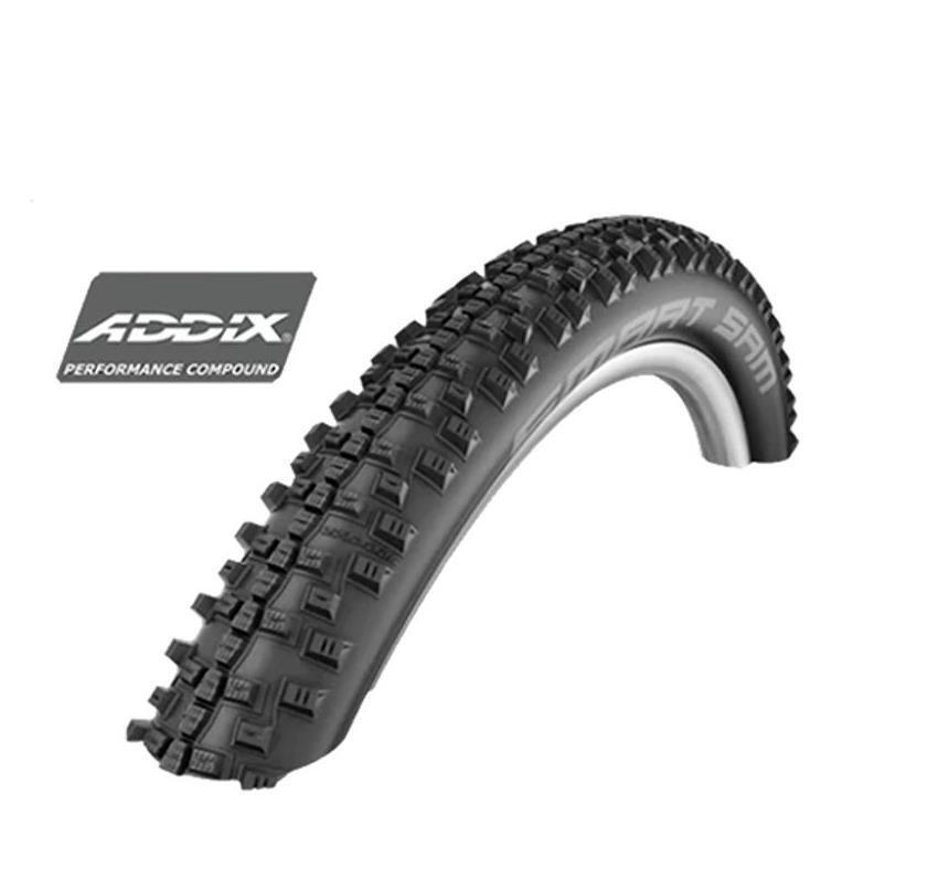 Pneu VTT 26x2.25 Schwalbe pneu de vélo cross-country polyvalent gomme Addix