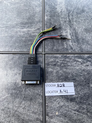Snap On Tools MULTI-1 Diagnostic Scanner Connector Plug - MT2500-90 FREE S&H.